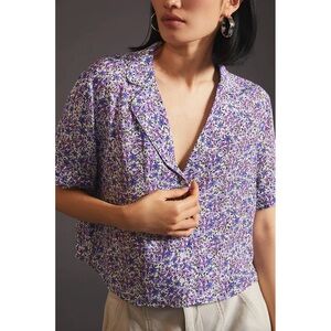 Favorite Daughter Savannah Printed Button Down Shirt